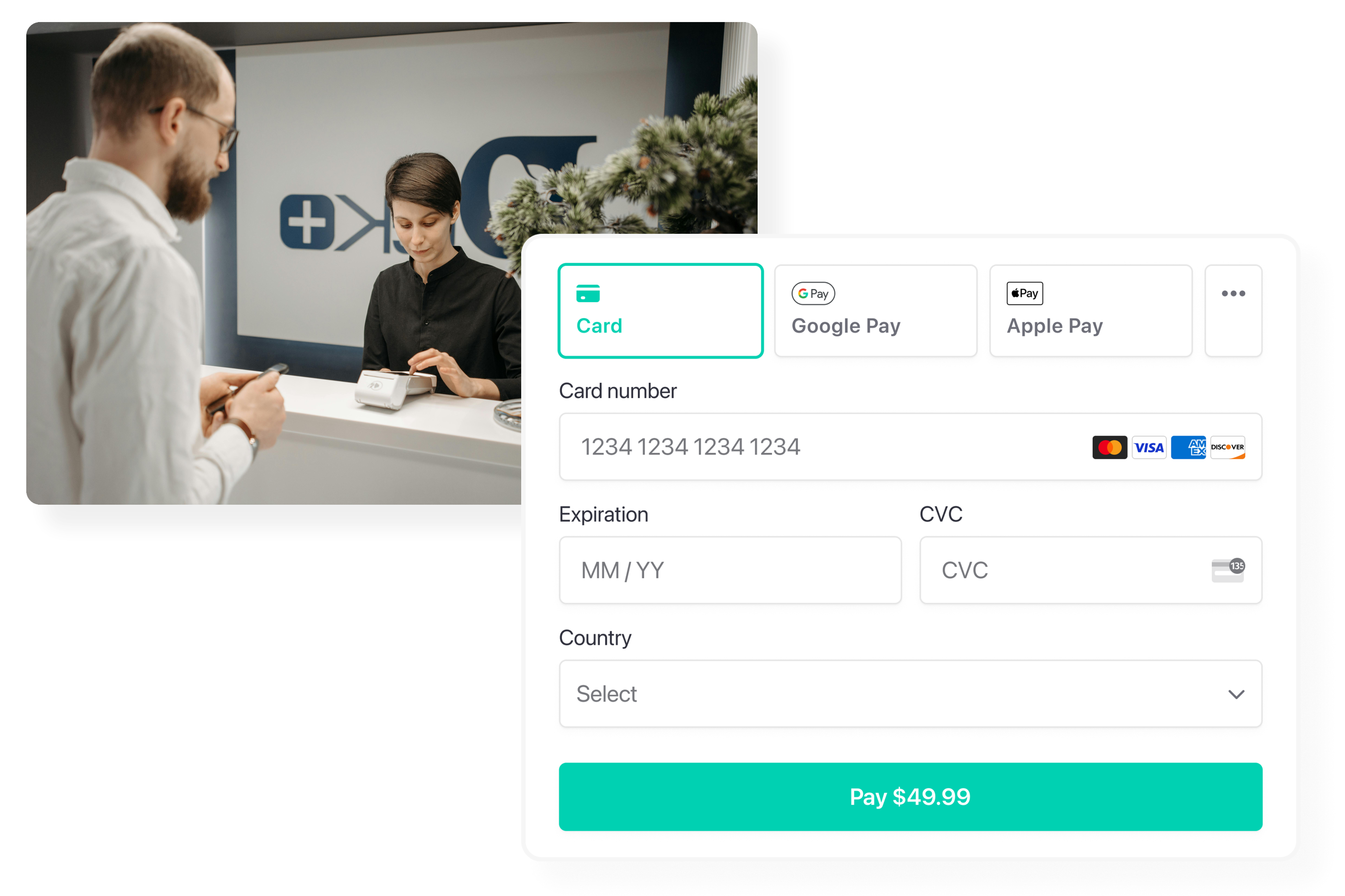 Online payment system for physical therapists